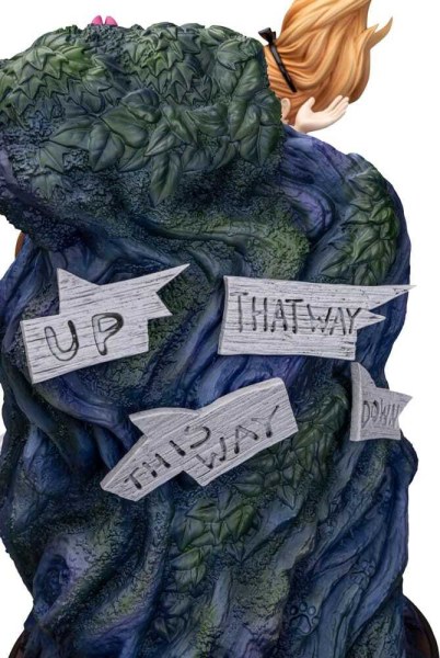 Alice in wonderland and the Cheshire cat - Master Craft Statue