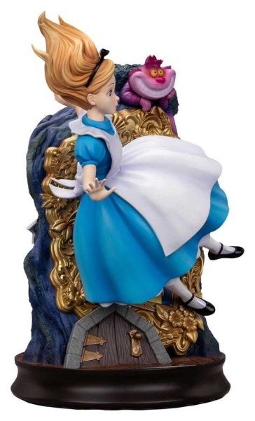 Alice in wonderland and the Cheshire cat - Master Craft Statue