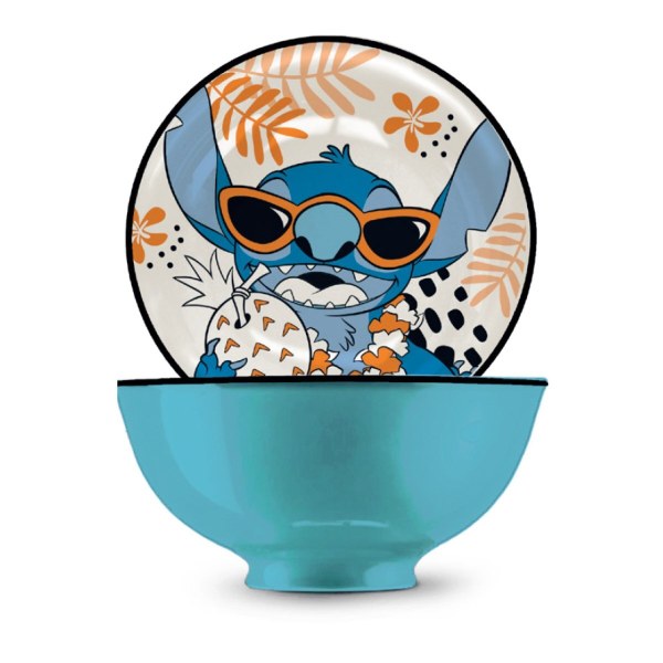 Small Bowl Stitch Blue 300 ml - Egan Disney Home