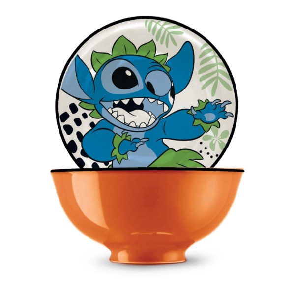 Small Bowl Stitch orange 300 ml - Egan Disney Home