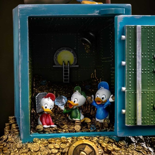Iron Studios - Duck Tales statuette 1/10 Art Scale - Uncle Scrooge McDuck and Nephews