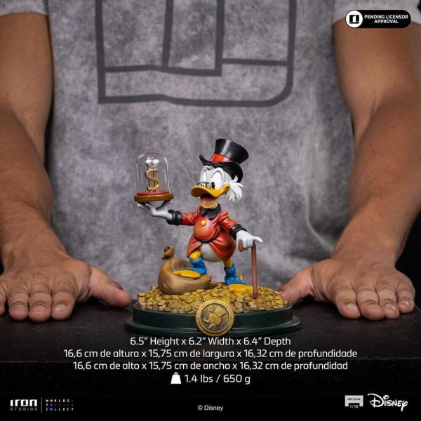 Iron Studios - Duck Tales statuette 1/10 Art Scale -  Uncle Scrooge