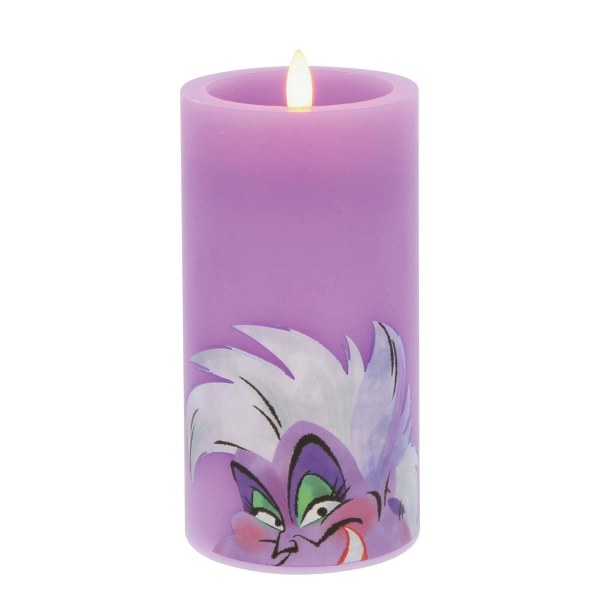 Ursula purple Led Candle - Disney Home Frangrance Collection