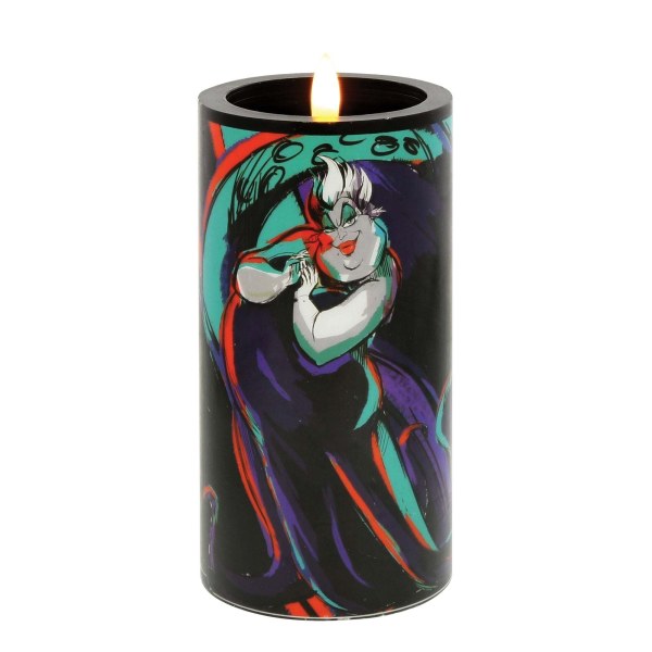 Ursula Led Black Candle - Disney Home Frangrance Collection