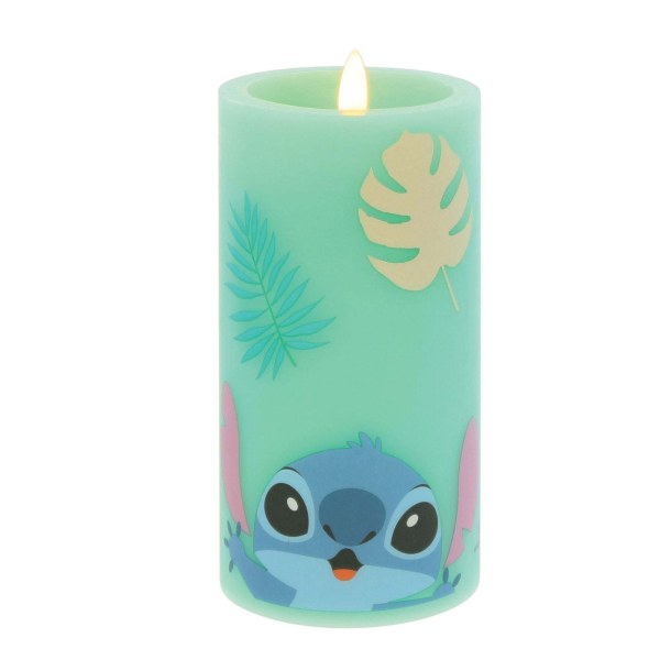 Green Stitch LED Candle - Disney Home Frangrance Collection