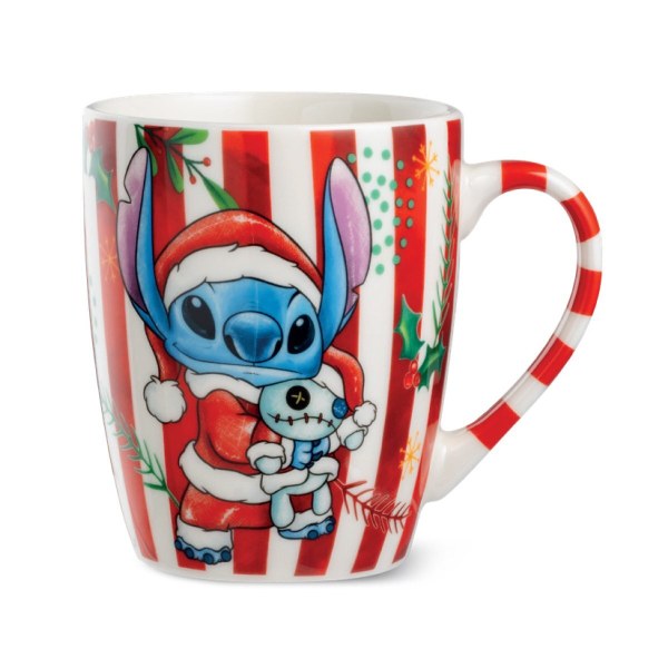 Mug Stitch Christmas Red 450ml - Egan Disney Home