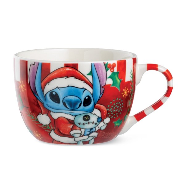 Breakfast Cup Stitch Christmas Red 520 ml - Egan Disney Home