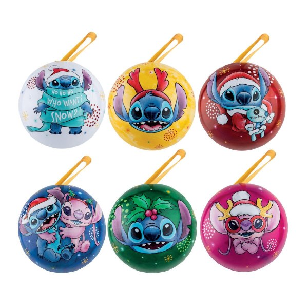 Lilo and Stitch - Random Stitch Metal Hanging Christmas Ornament - Egan Disney Home