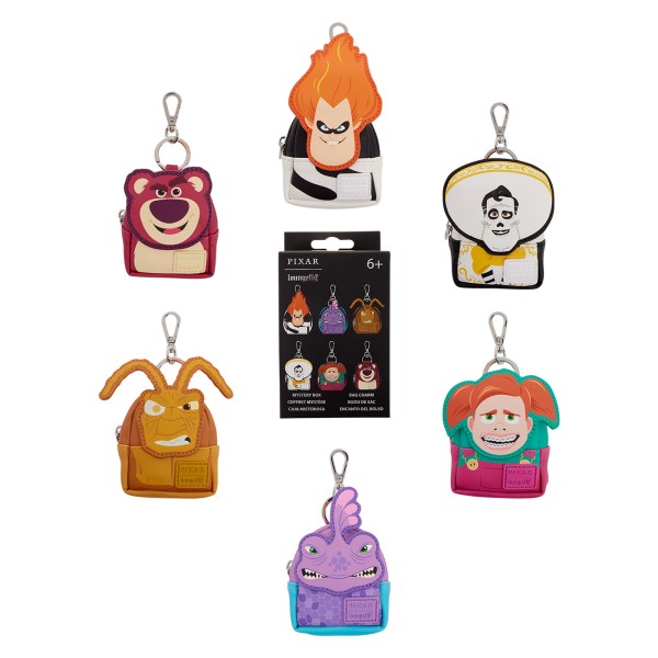 Rivals Mystery Mini Backpack Keychain Charm - Disney Pixar Loungefly