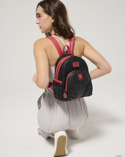 Spider Web Mini Backpack - Marvel Loungefly Spider-Man 