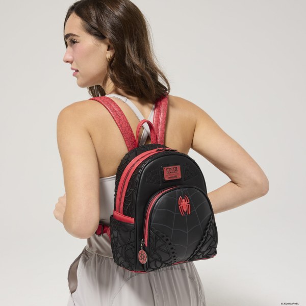 Spider Web Mini Backpack - Marvel Loungefly Spider-Man 