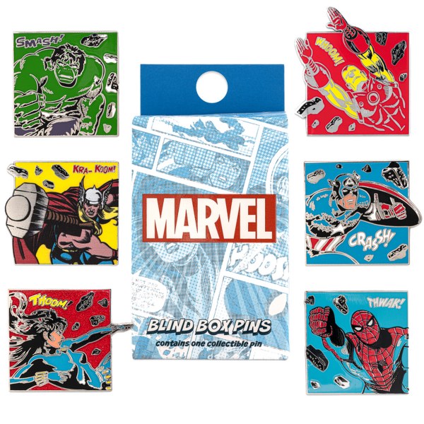 AVENGERS MYSTERY BOX PIN - MARVEL LOUNGEFLY