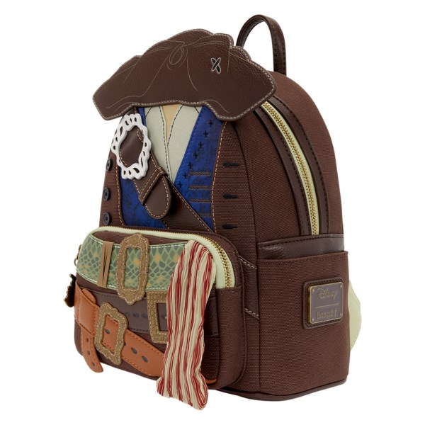 Jack Sparrow Cosplay Mini Backpack - Disney Loungefly Pirates of the Caribbean