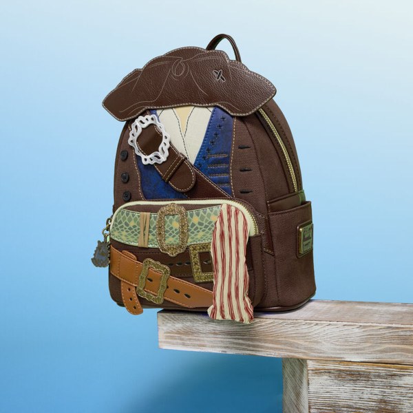 Jack Sparrow Cosplay Mini Backpack - Disney Loungefly Pirates of the Caribbean