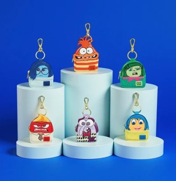 Inside out 2 Mystery mini backpack keychain - Disney Pixar Loungefly