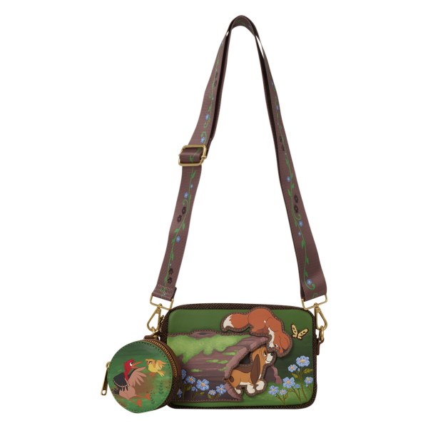 The Fox and the Hound Tote Crossbody Bag - Disney Loungefly