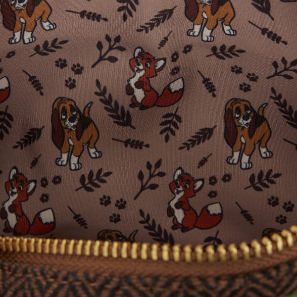 The Fox and the Hound Tote Crossbody Bag - Disney Loungefly