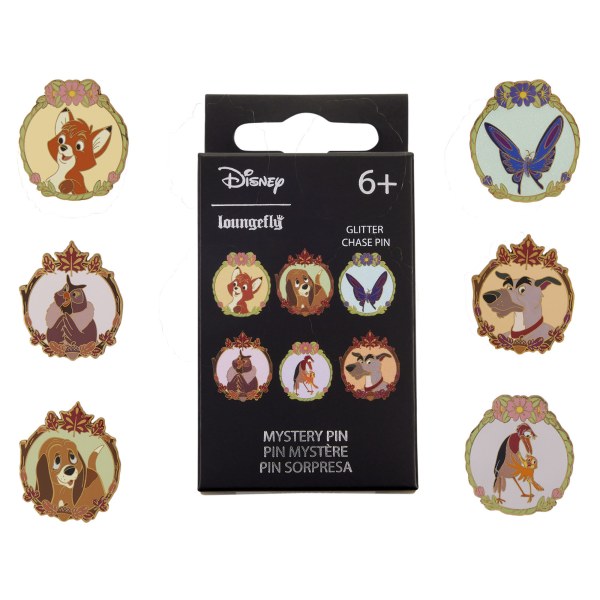 The Fox and the Hound mystery box pin - Disney Loungefly