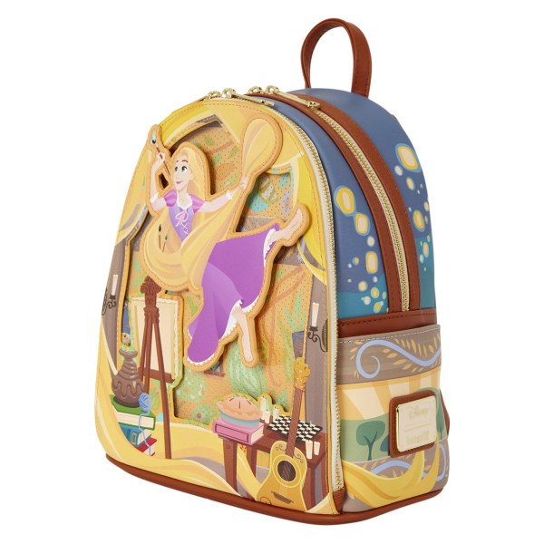 Rapunzel Painting Mini Backpack - Disney LoungeflyTangled