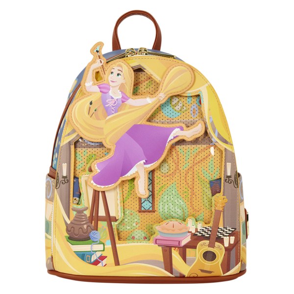 Rapunzel Painting Mini Backpack - Disney LoungeflyTangled