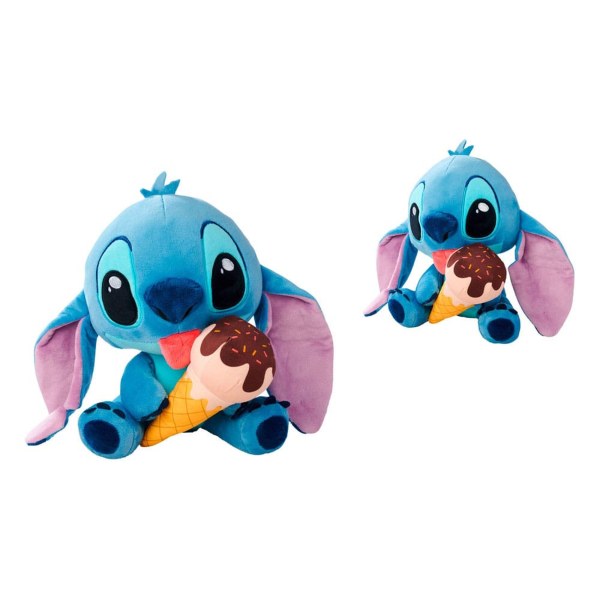 Stitch with Ice Cream Plush 25 cm - Lilo & Stitch