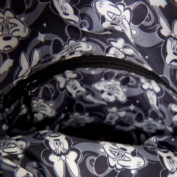 Mickey & Minnie Ghost Glow Figural Crossbody Bag - Disney Loungefly