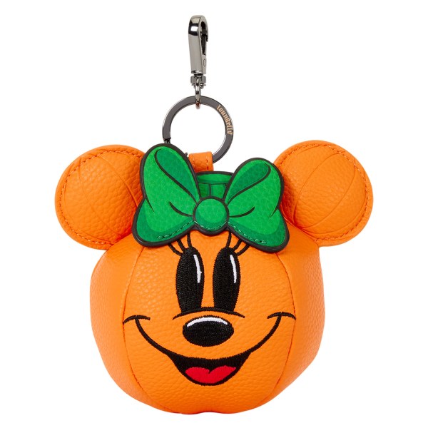 Minnie Mouse Pumpkin Bag Charm - Disney Loungefly