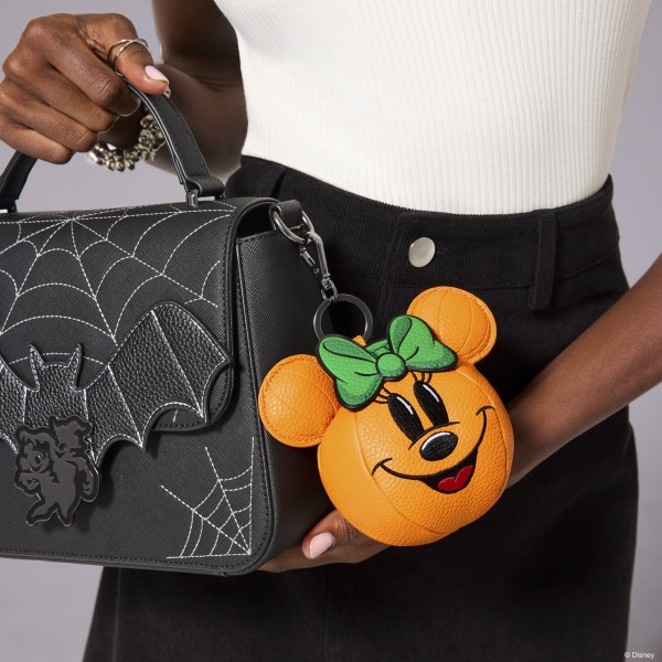 Minnie Mouse Pumpkin Bag Charm - Disney Loungefly