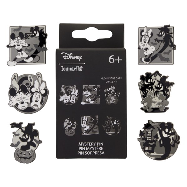 Mickey & Minnie ghost Mystery Box Pin - Disney Loungefly