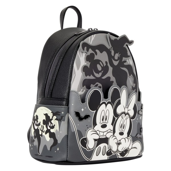 Mickey & Minnie Ghost Light Up Glow Mini Backpack - Disney Loungefly