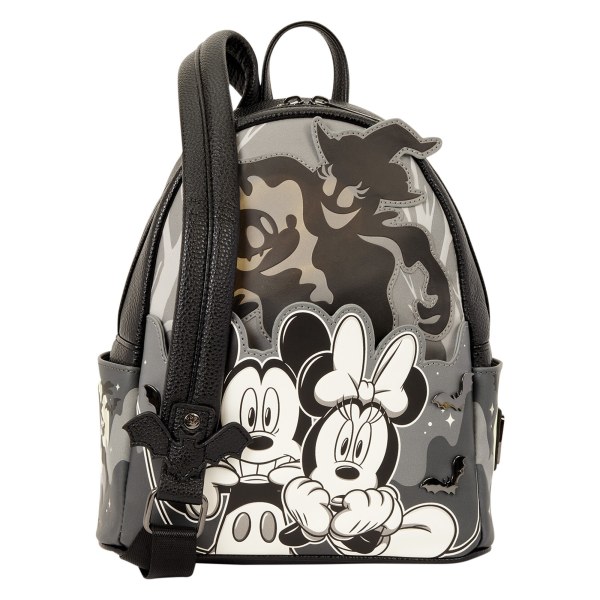 Mickey & Minnie Ghost Light Up Glow Mini Backpack - Disney Loungefly