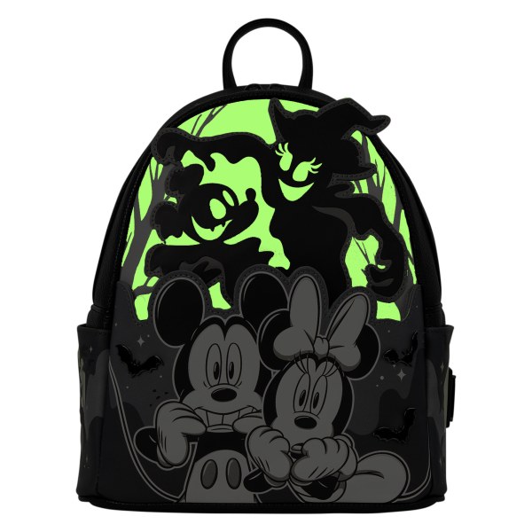 Mickey & Minnie Ghost Light Up Glow Mini Backpack - Disney Loungefly