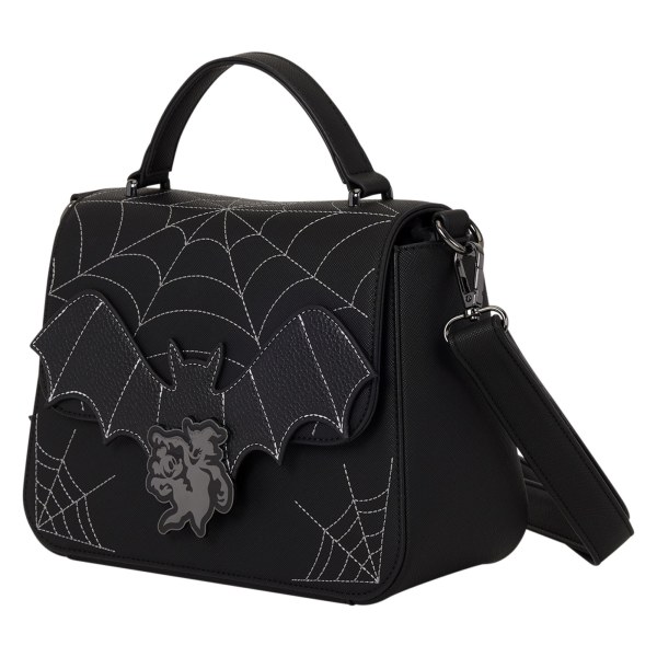 Mickey & Minnie Spiderweb and Bats Crossbody Bag - Disney Loungefly