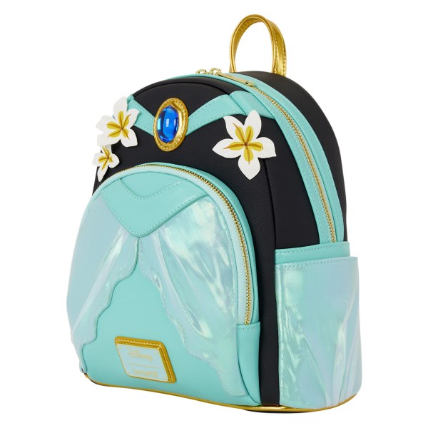 Princess Jasmine Cosplay Mini Backpack with Lamp Bag Charm - Disney Loungefly Aladdin
