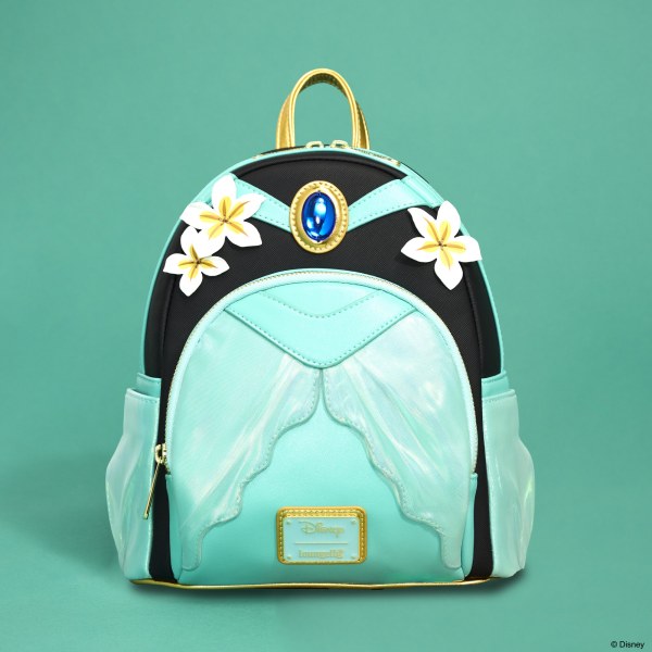 Princess Jasmine Cosplay Mini Backpack with Lamp Bag Charm - Disney Loungefly Aladdin