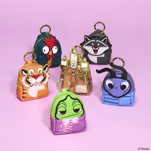 Princess Sidekicks Mystery Mini Backpack Keychain Charm - Disney Loungefly