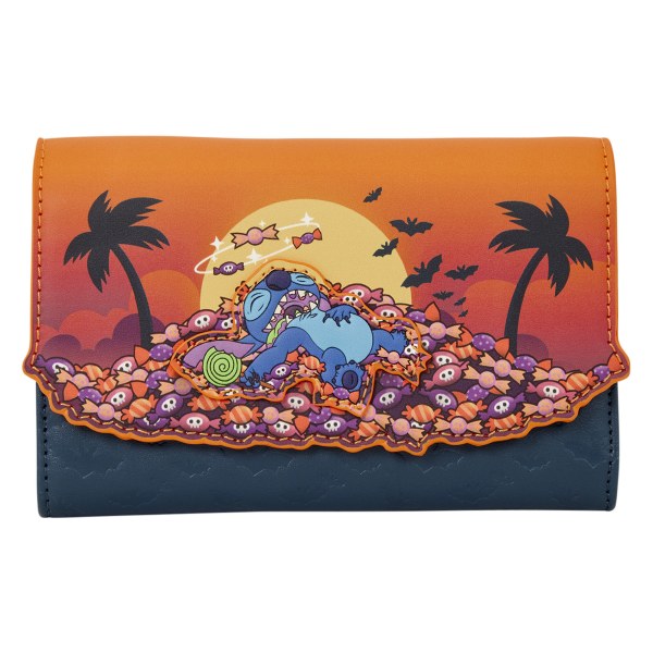 Stitch Halloween Candy Wallet - Disney Loungefly