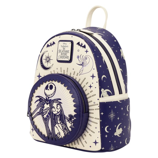 Jack & Sally Night Sky Mini Backpack - Disney Loungefly