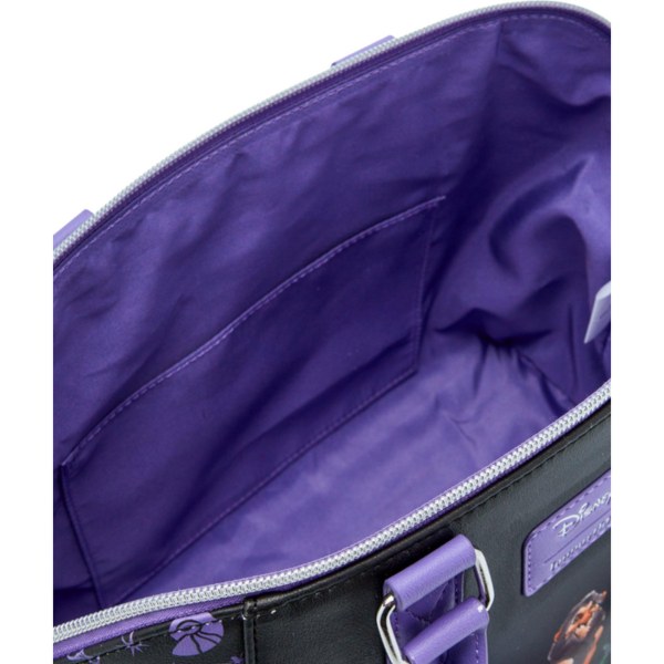 Loungefly Disney Villains Floral Icons Satchel back
