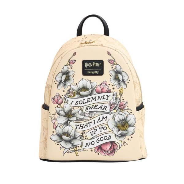 Marauder's Map Floral backpack - Loungefly Harry Potter
