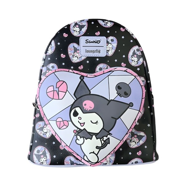Kuromi Stained Glass Backpack - Loungefly Hello Kitty