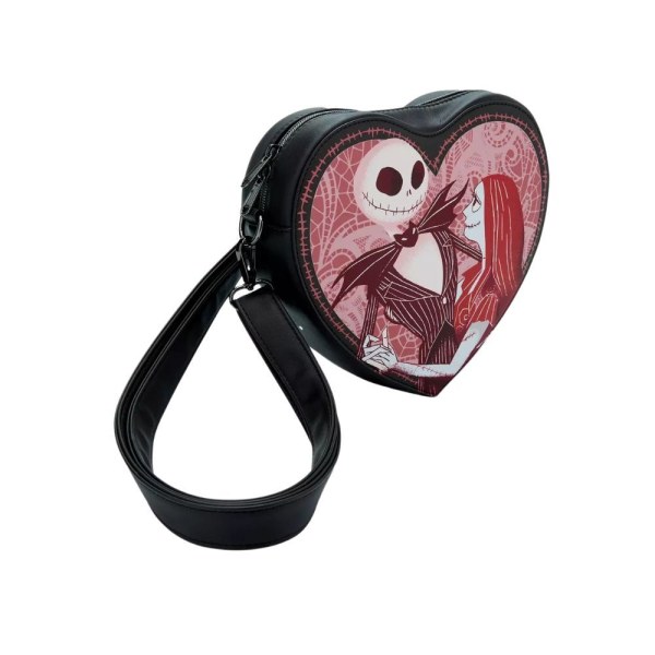 Loungefly Disney Nightmare Before Christmas Jack And Sally Shoulder Bag