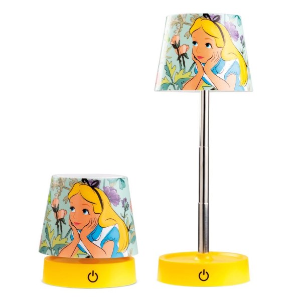 ALICE IN WONDERLAND - Rechargeable LED Desk Lamp - 11cm
