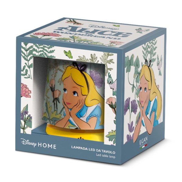 ALICE IN WONDERLAND - Rechargeable LED Desk Lamp - 11cm