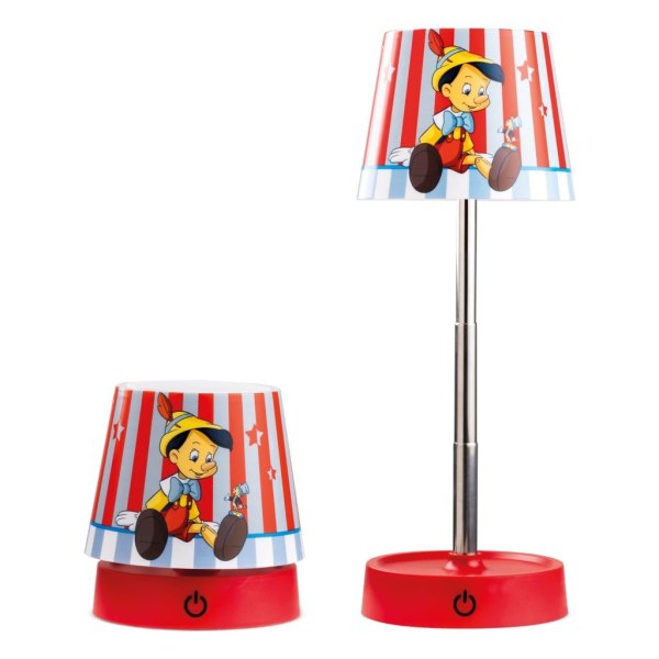 PINOCCHIO - Rechargeable LED Desk Lamp - 11cm - DISNEY