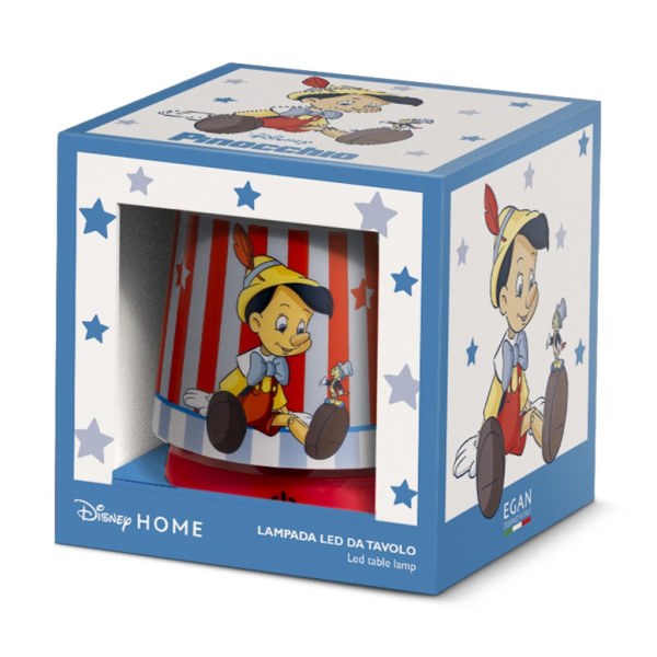 PINOCCHIO - Rechargeable LED Desk Lamp - 11cm - DISNEY
