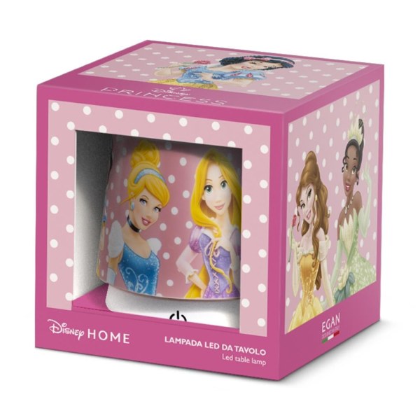 DISNEY PRINCESSES - Rechargeable LED Desk Lamp - 11cm