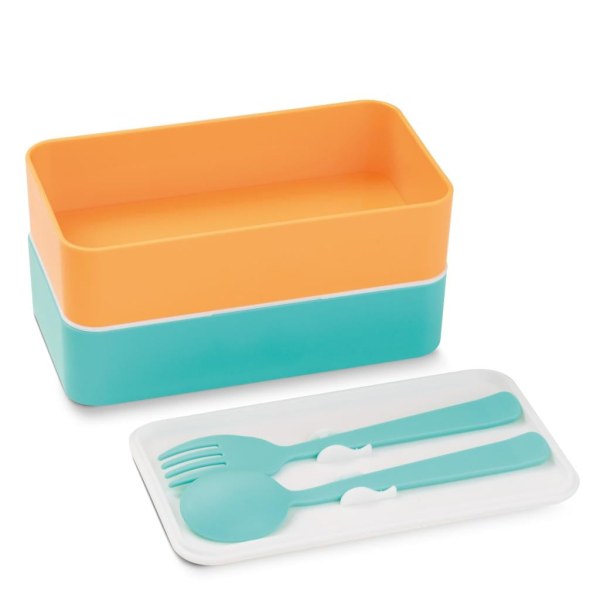 STITCH - Lunch Boxes 18x10cm - White