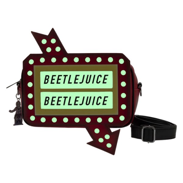 Graveyard Sign Shoulder Bag - Loungefly Beetlejuice