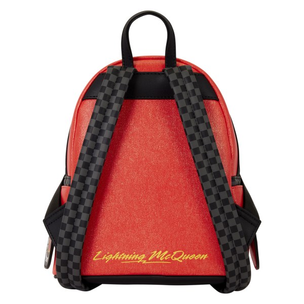  Lightning McQueen Metallic Light-Up Mini Backpack - Disney Pixar Loungefly Cars 20th Anniversary